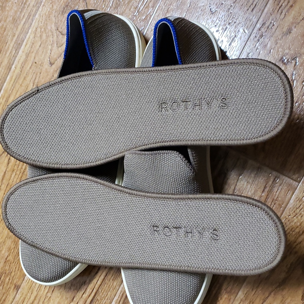 Rothy's 'Latte' Brown Slip-On Sneakers - Picture 11 of 16